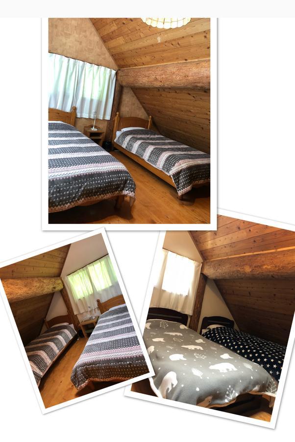 Yufuin Log House No Yado Tom Sawyer Hotel Bagian luar foto